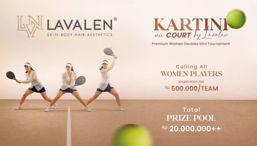 Kartini on court by Lavalen turnamen padel wanita