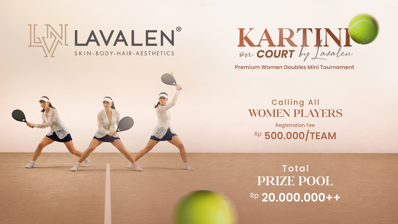 Kartini on court by Lavalen turnamen padel wanita