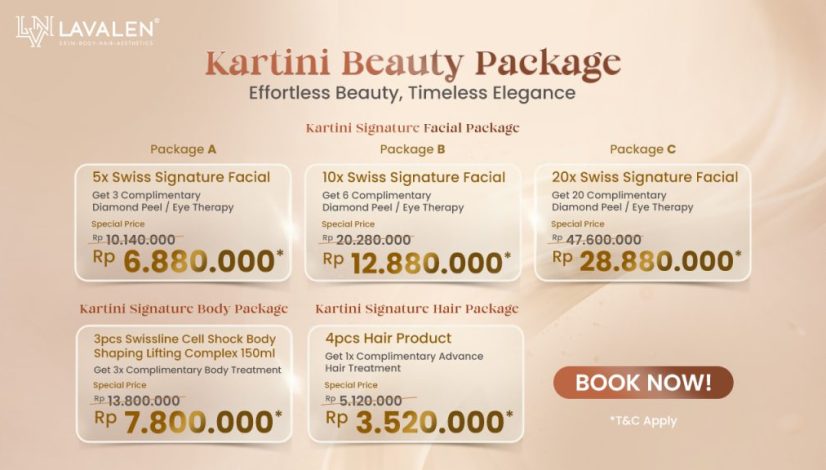 promo kartini package lavalen beauty center