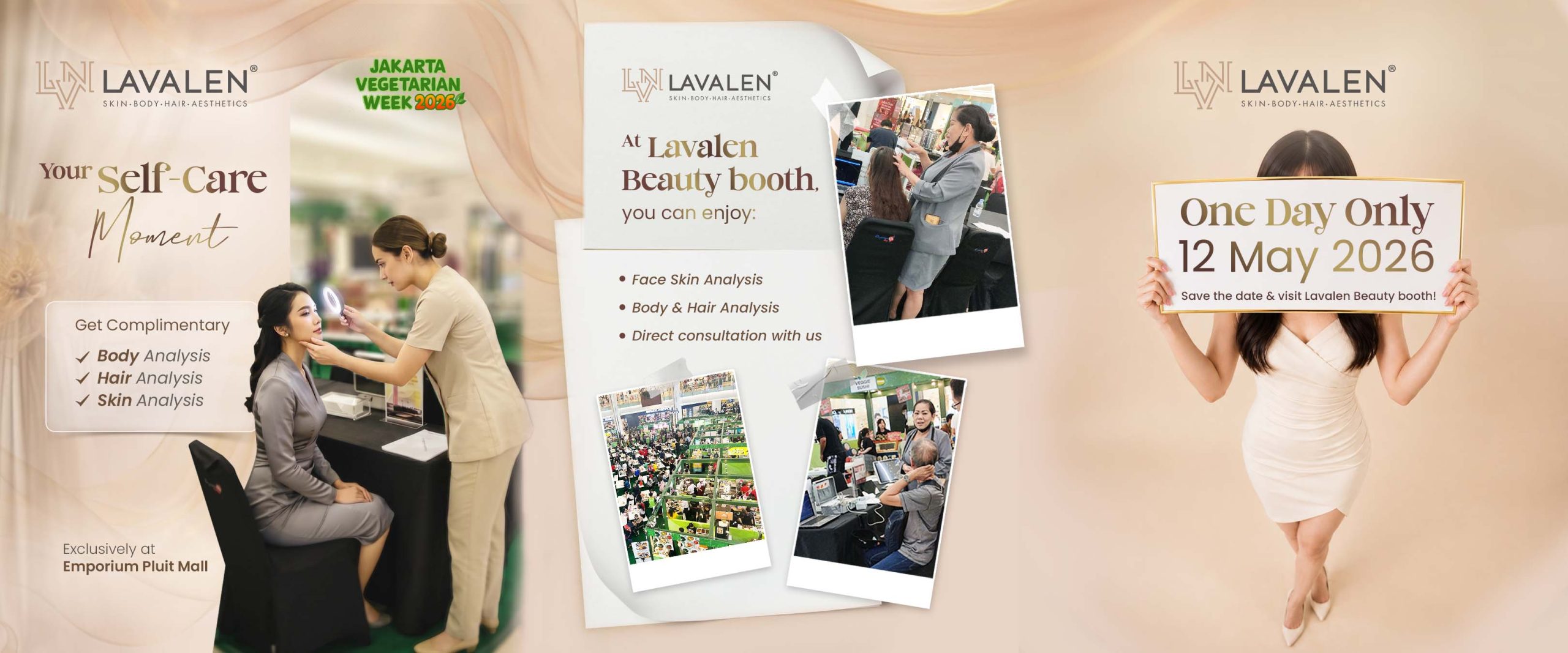 Lavalen beauty di Jakarta vegetarian week 2026